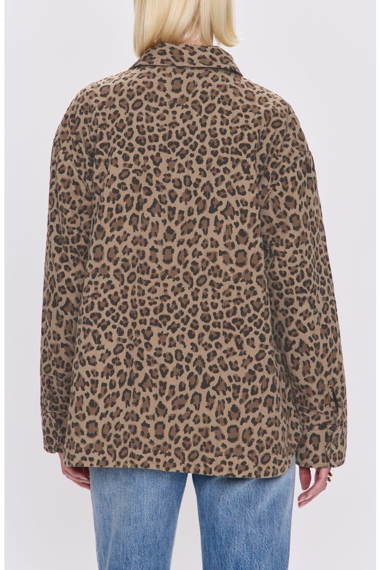 Cecile Quilted Denim Jacket, Alternate, color, FELINE