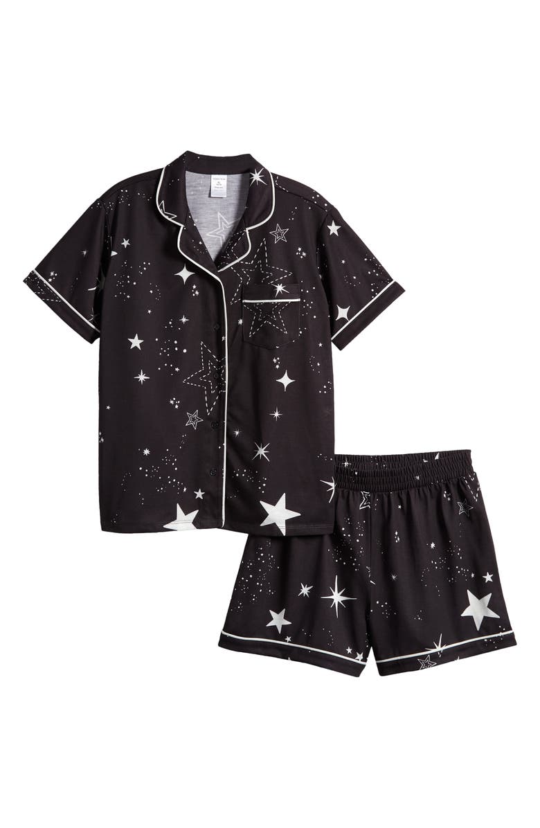 Nordstrom Kids' Print Two-Piece Short Pajamas, Main, color, 