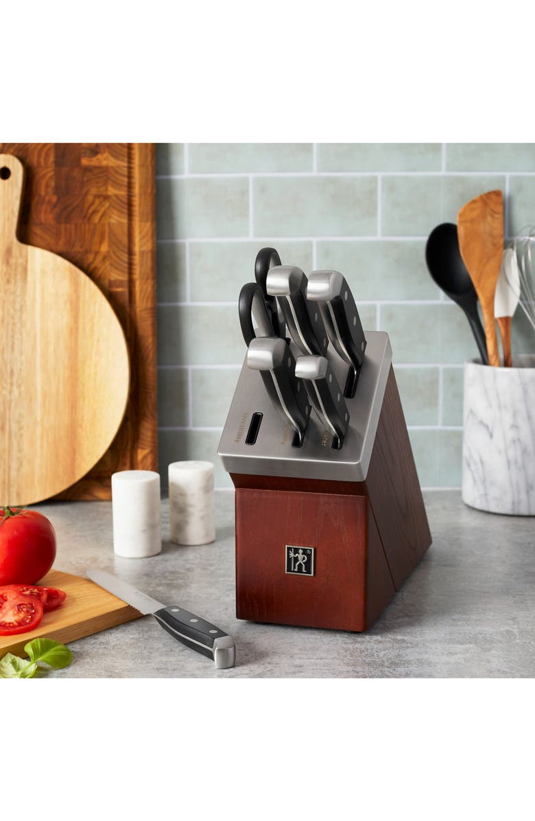 HENCKELS CUTLERY STATEMENT 7-PC SS BLOCK SET, Alternate, color, Stainless Steel