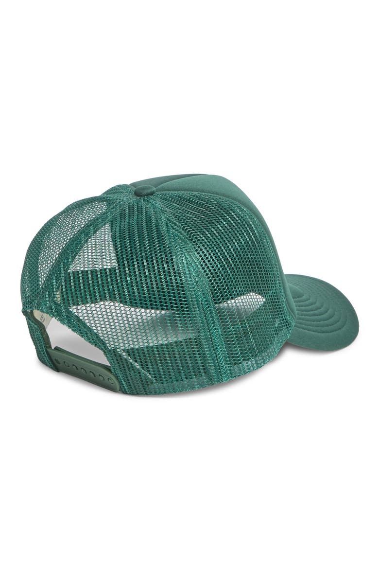 P.E. Trucker Hat, Alternate, color, FOREST