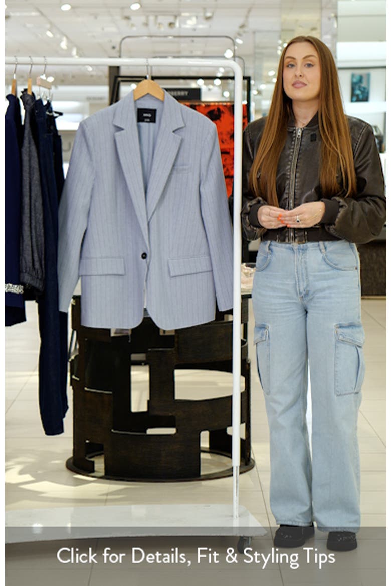 Pinstripe Suit Blazer video