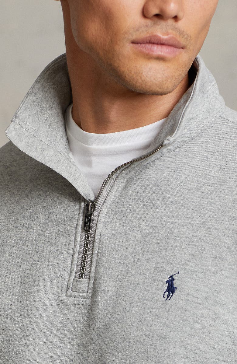 Polo Ralph Lauren Fleece Quarter Zip Pullover, Alternate, color, 