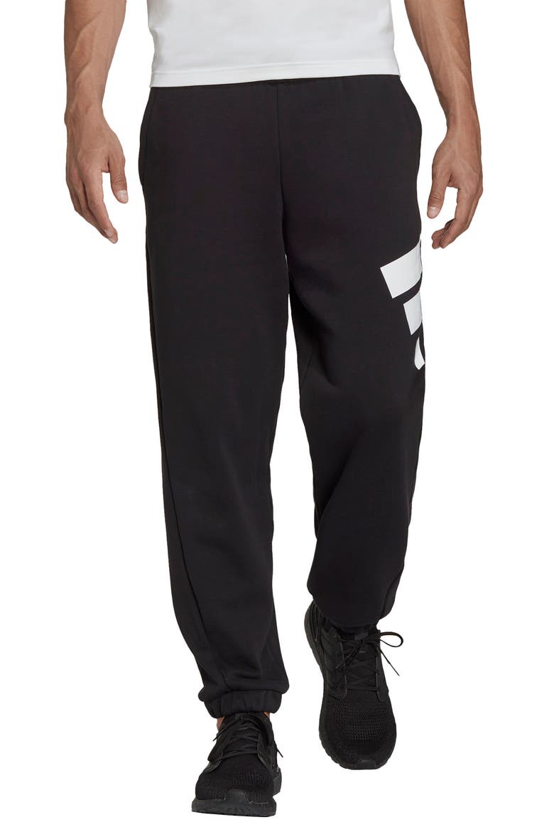 Future Icons Logo Graphic Pocket Joggers, Main, color, BLACK