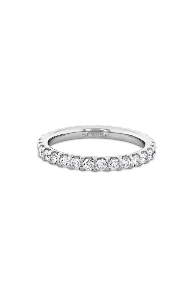 Mémoire Odessa Diamond Eternity Band Ring, Alternate, color, Platinum