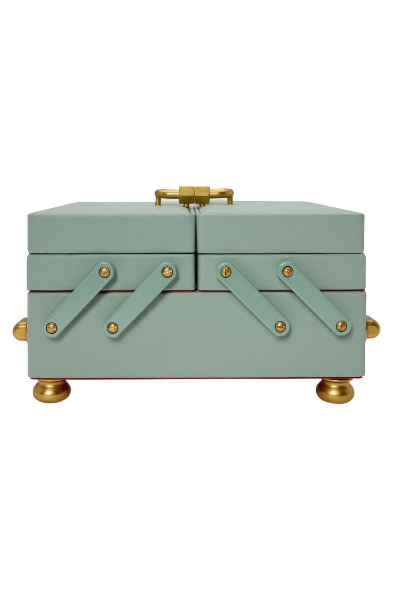 Marla Aaron Baby Everything Box, Main, color, Celadon