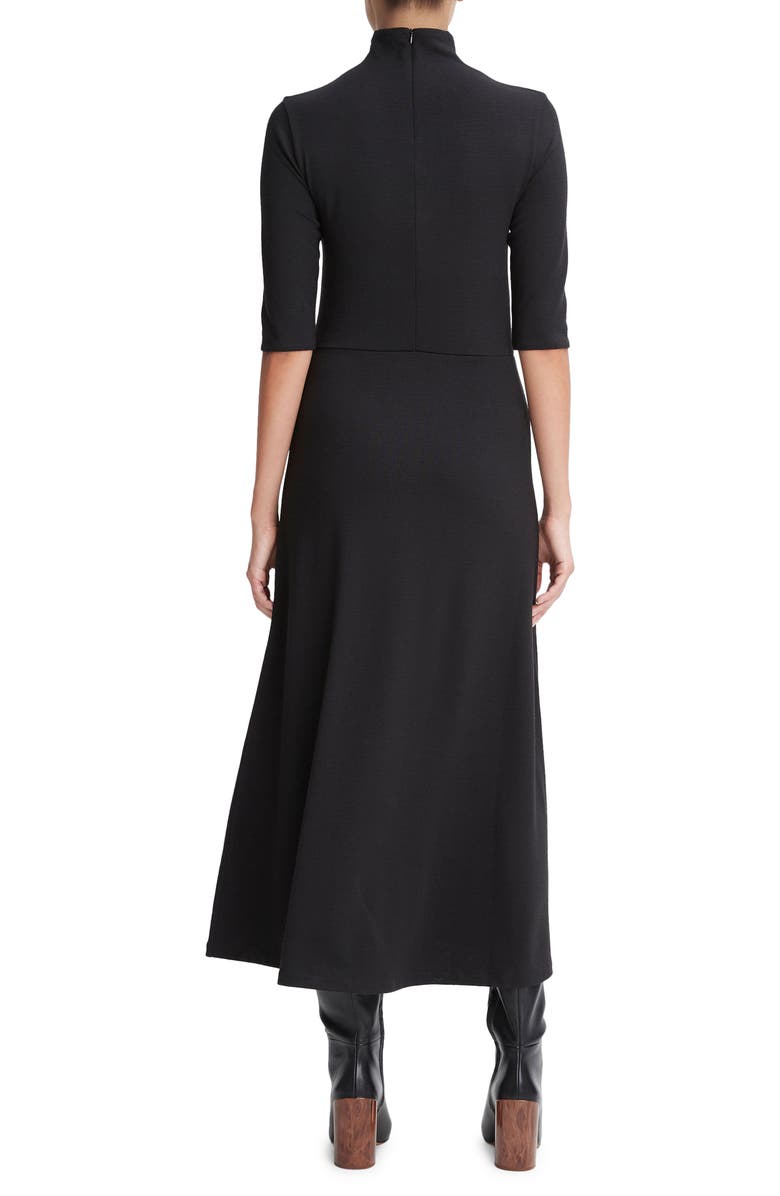 Vince Mock Neck Maxi Dress, Alternate, color, 