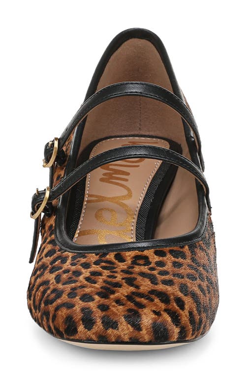 Sam Edelman Sarah Mary Jane Pump In Brown