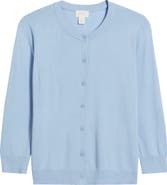 Caslon® Crewneck Cardigan