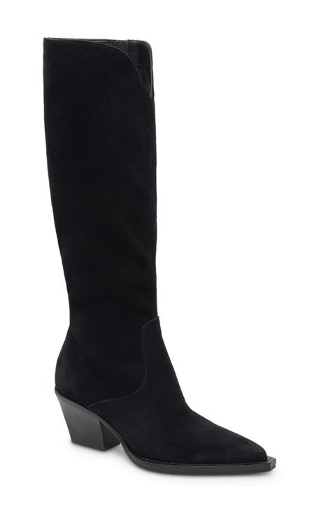 Black knee high orders boots nordstrom