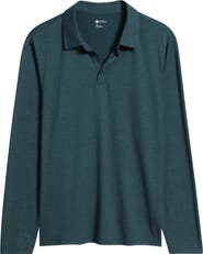 Zella Dynamic Long Sleeve Polo