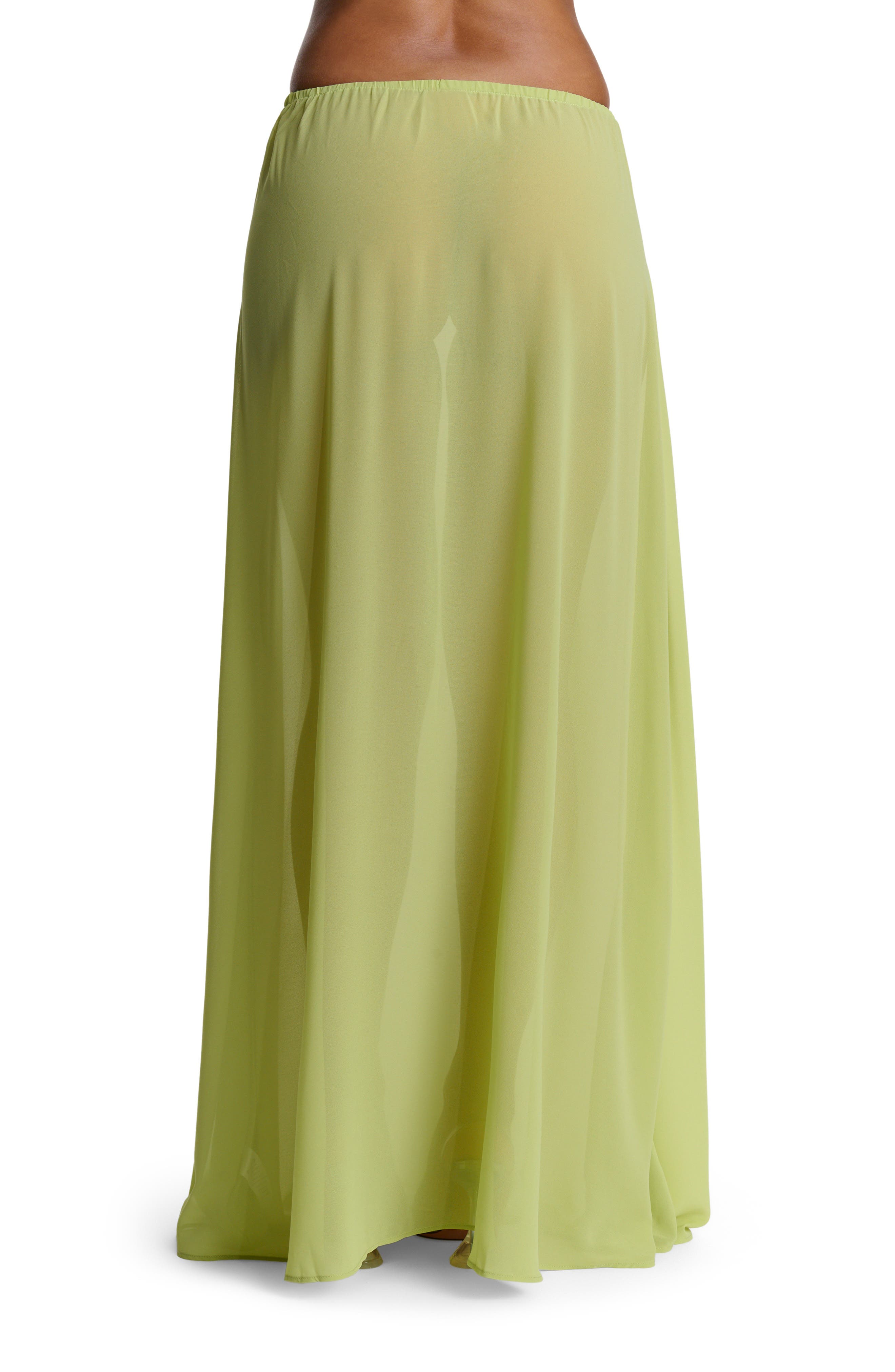 Chiffon A-Line Maxi Skirt - image 4