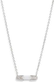 Nordstrom Cubic Zirconia Pendant Necklace