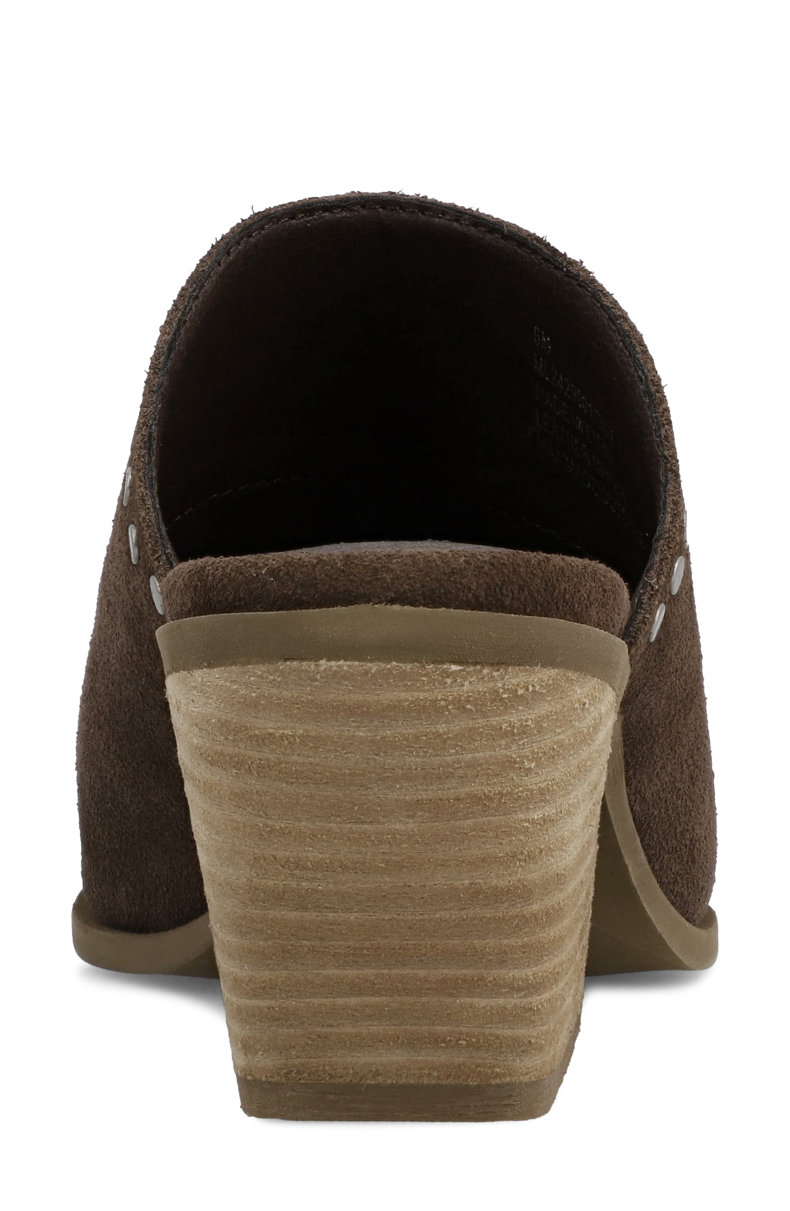 MIA Dixie Cap Toe Mule, Alternate, color, Chocolate