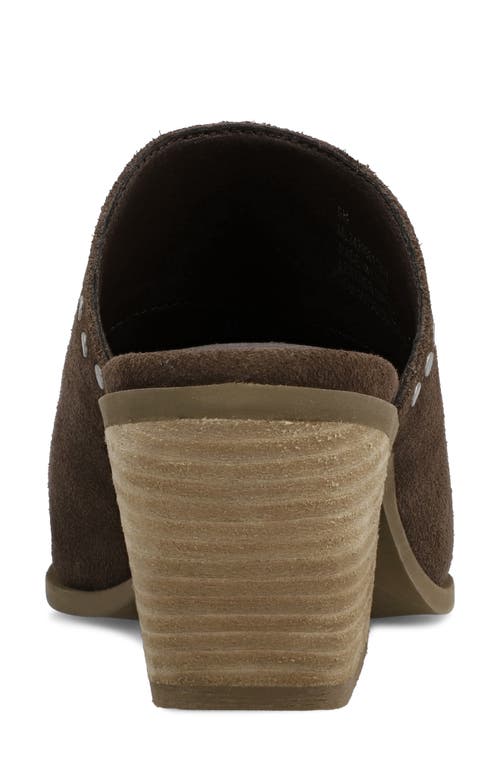 Mia Dixie Cap Toe Mule In Brown