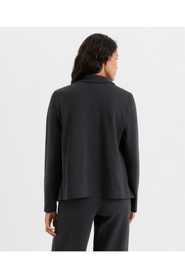 Organic Cotton Roam Soft Jacket, Alternate, color, Dark Charcoal Heather