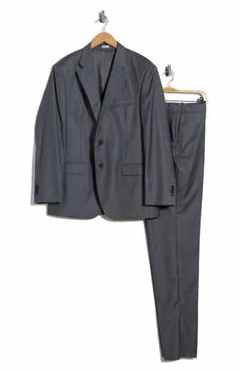 Peter Millar Flynn Classic Fit Grey Wool Suit