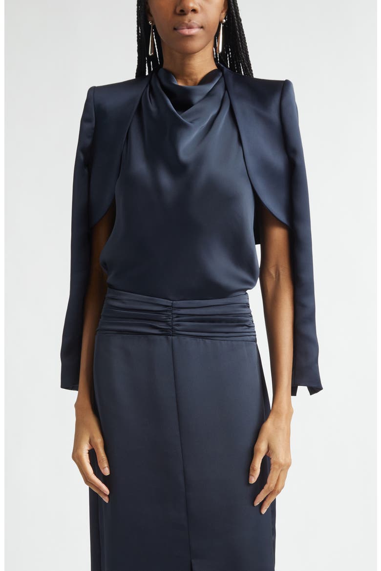 Gia Bolero Jacket, Main, color, NAVY