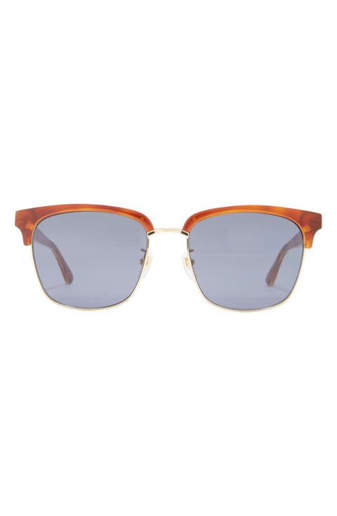 56mm Square Sunglasses