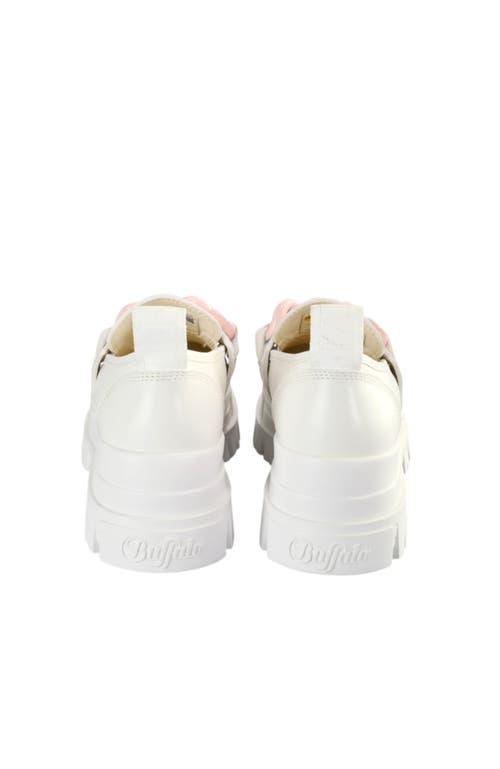Buffalo Boots Aspha Chain Loafer In White