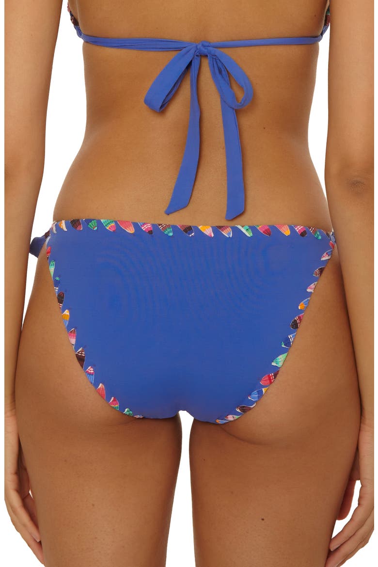 On the Edge Side Tie Bikini Bottoms, Alternate, color, LAPIS