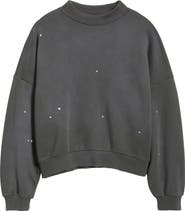 Elwood Monochrome Mock Neck Sweatshirt