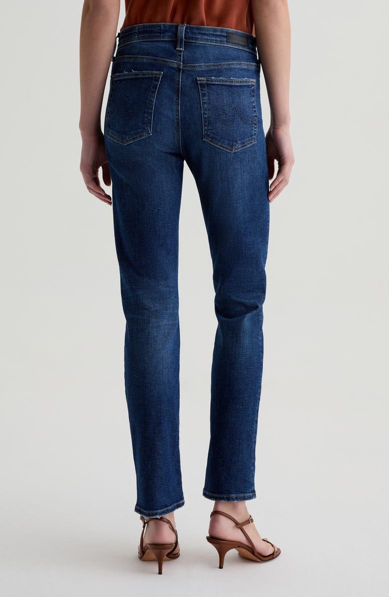 AG Mari Mid Rise Ankle Slim Straight Leg Jeans, Alternate, color, Poetic
