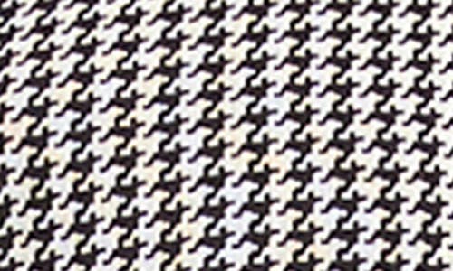 Fifteen Twenty Frannie Puff Sleeve Houndstooth Top In Multi