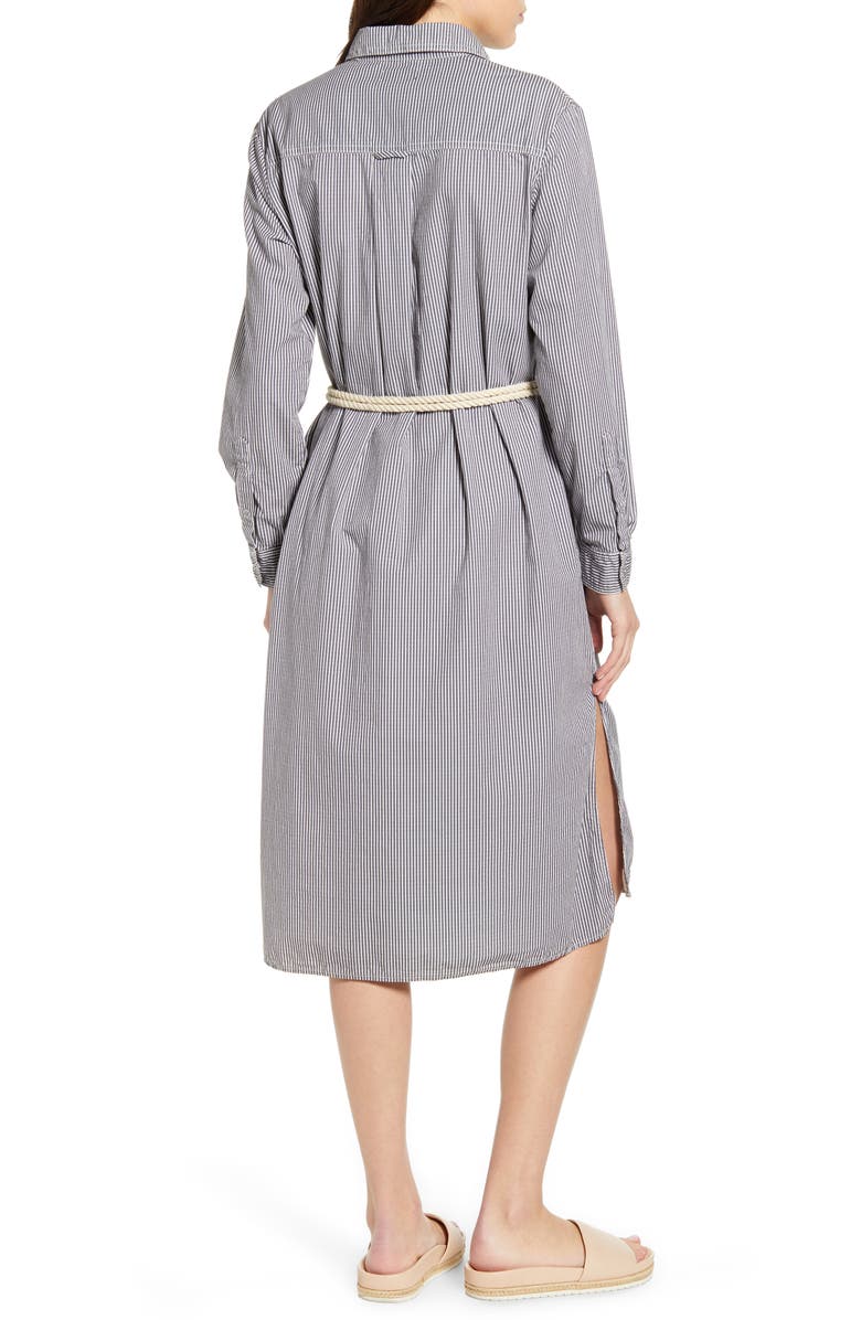 AG Taylor Long Sleeve Midi Shirtdress, Alternate, color,