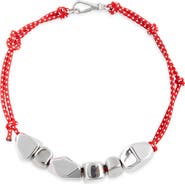 PLAN C Stone Cord Necklace