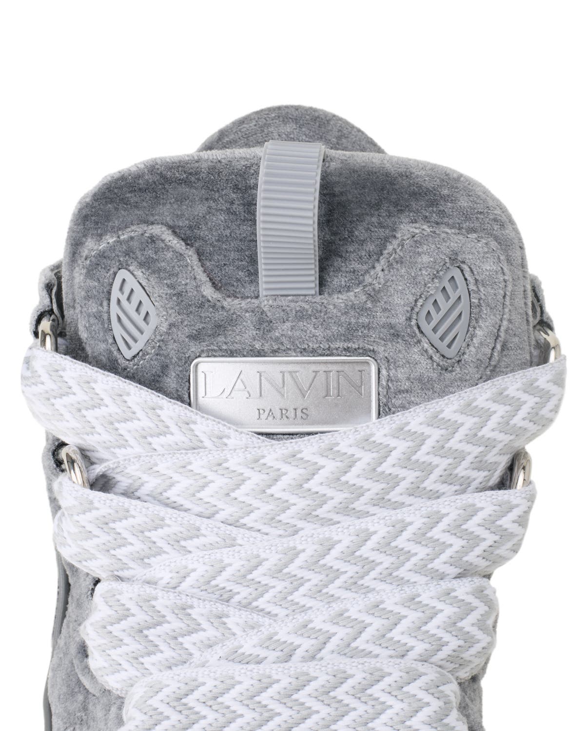 Lanvin Curb Sneakers In Jersey, Alternate, color, Grey
