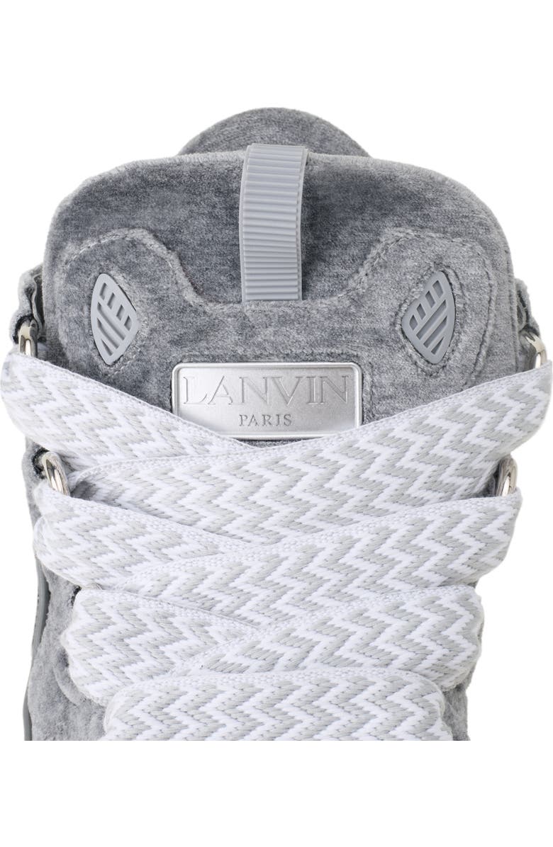 Lanvin Curb Sneakers In Jersey, Alternate, color, Grey