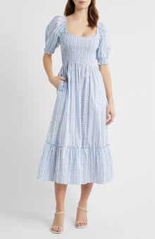 The Louisa Ditsy Floral Midi Nap Dress