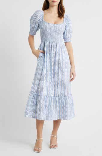 The Louisa Ditsy Floral Midi Nap Dress