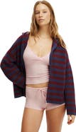 COTTON ON BODY Women's Zip Through Oversized Knit Hoodie