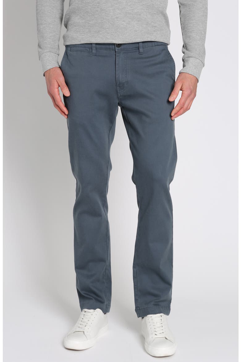 East Hampton Stretch Twill Chinos, Main, color, SLATE
