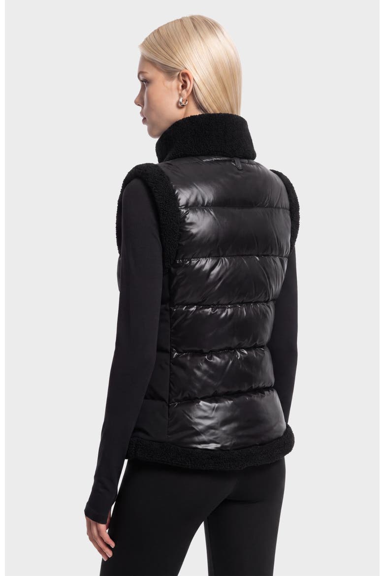 Hali Down Vest, Alternate, color, Black
