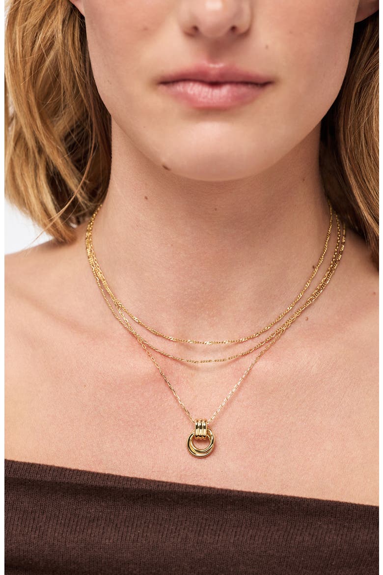 Palmer Statement Necklace, Alternate, color, GOLD