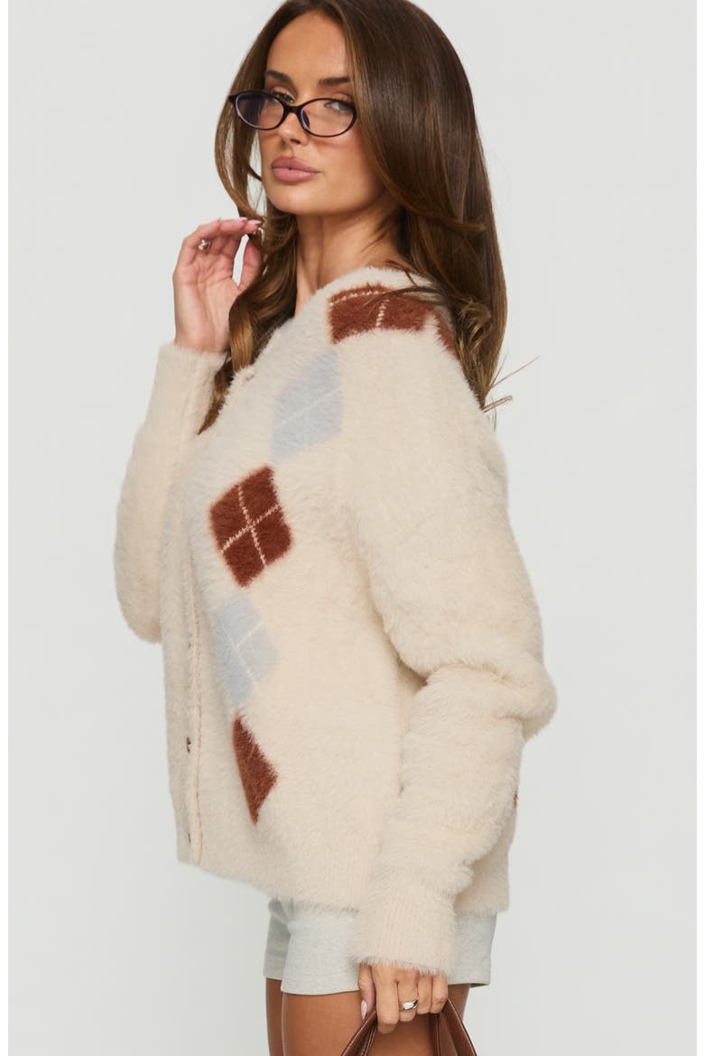 Nancey Argyle Cardigan, Alternate, color, MULTI