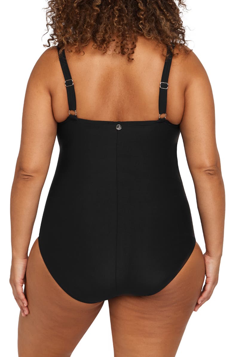 Artesands Raphael E- & F-Cup Underwire One-Piece Swimsuit, Alternate, color,