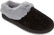 FLOOPI Chenille Faux Shearling Lined Slipper