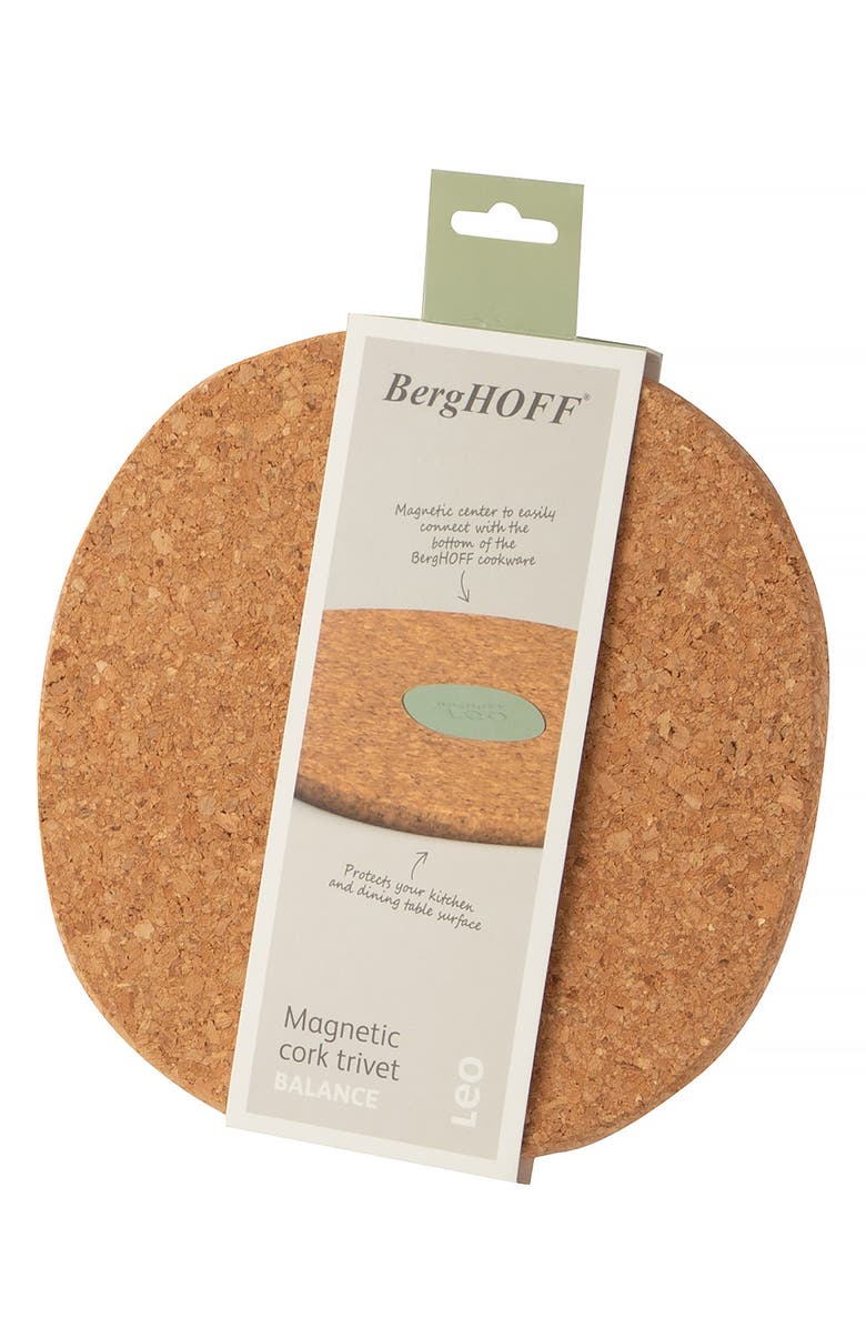 BergHOFF Leo Balance Magnetic Cork Trivet, Alternate, color,