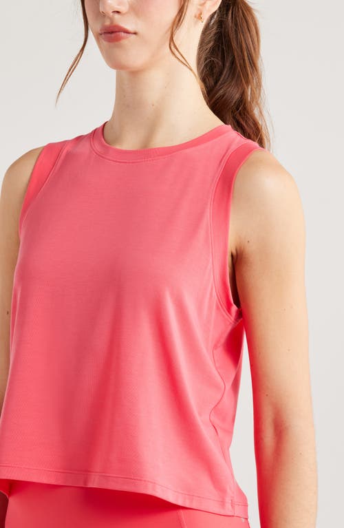 Zella Breathe Active Tank In Pink