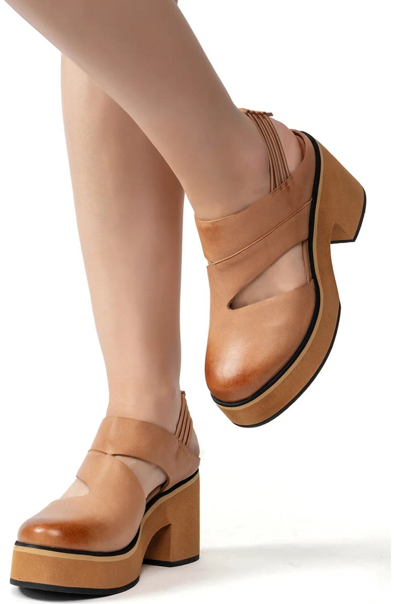 ANTELOPE Isadora Slingback Pump, Alternate, color, Camel