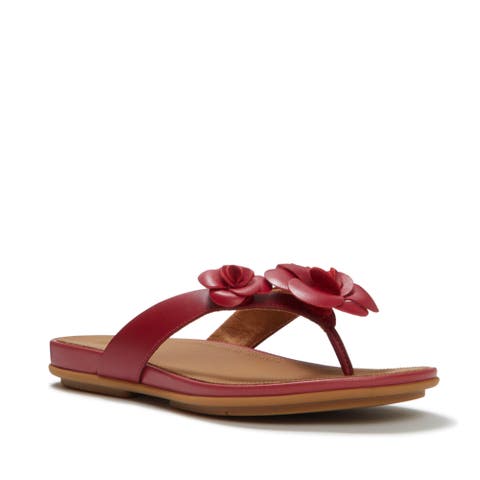 Gracie Flower Flip-Flops