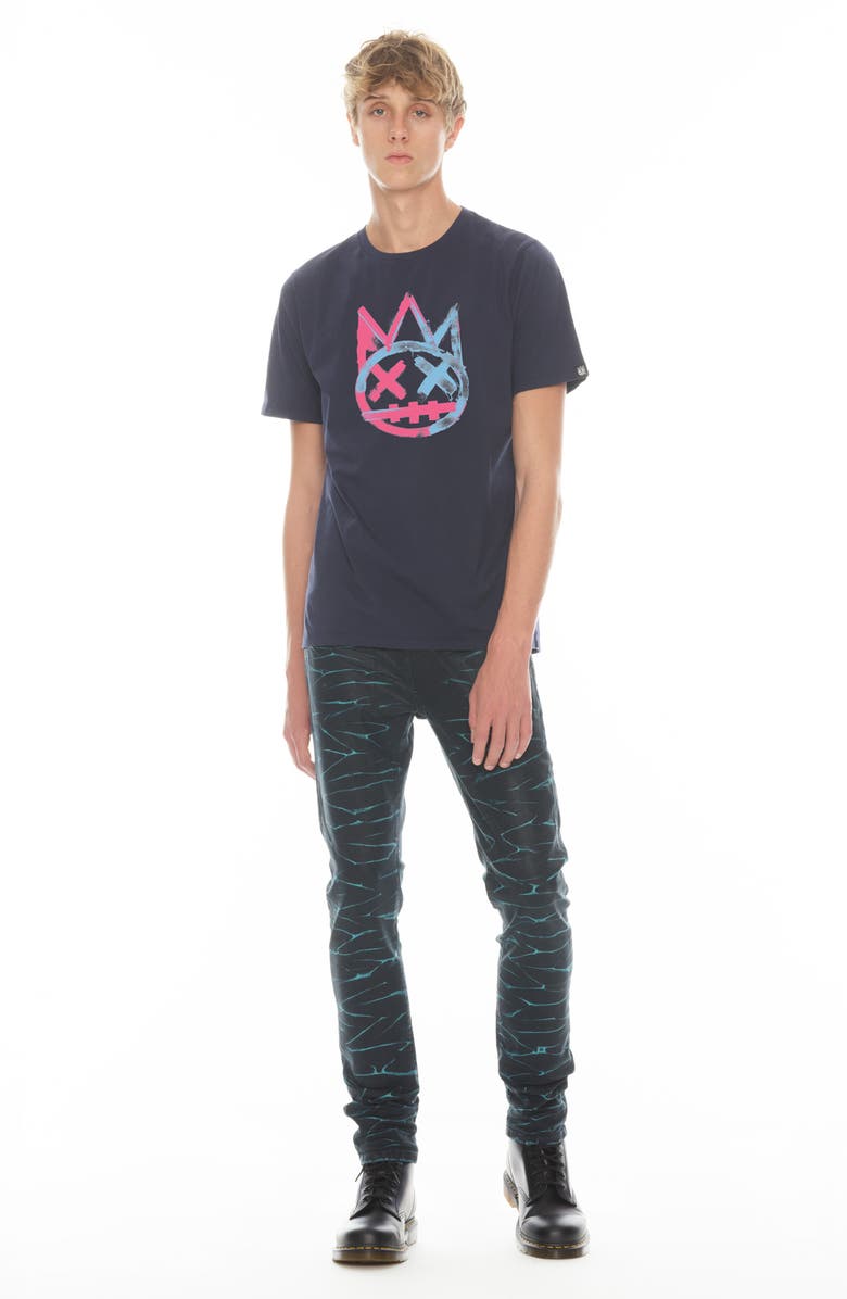 Cult of Individuality Paintbrush Shimuchan Logo Graphic T-Shirt, Alternate, color, 