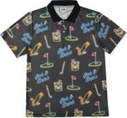 Party Pants Sink N Drink Performance Polo