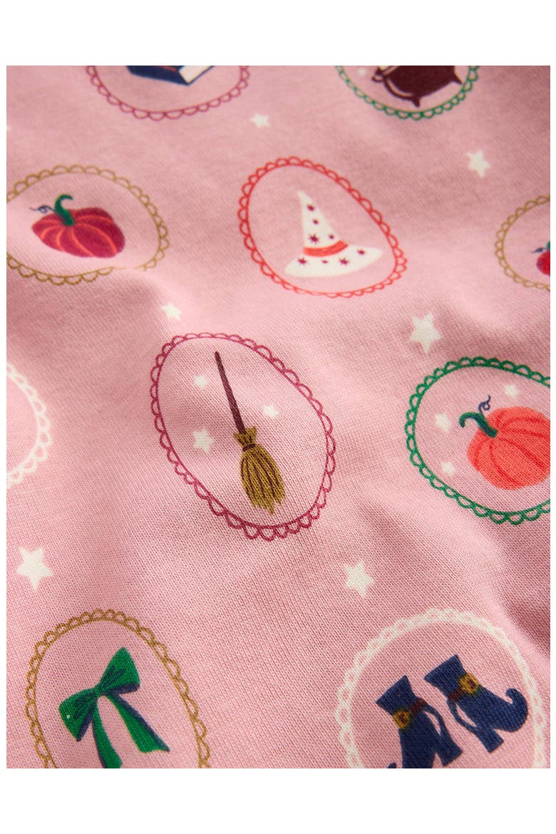 Kids' Snug Glow-in-the-Dark Pajamas, Alternate, color, HALLOWEEN