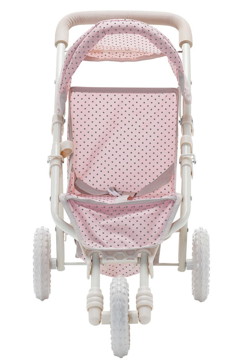 Olivia's Little World Baby Doll Jogging Stroller, Alternate, color, PINK
