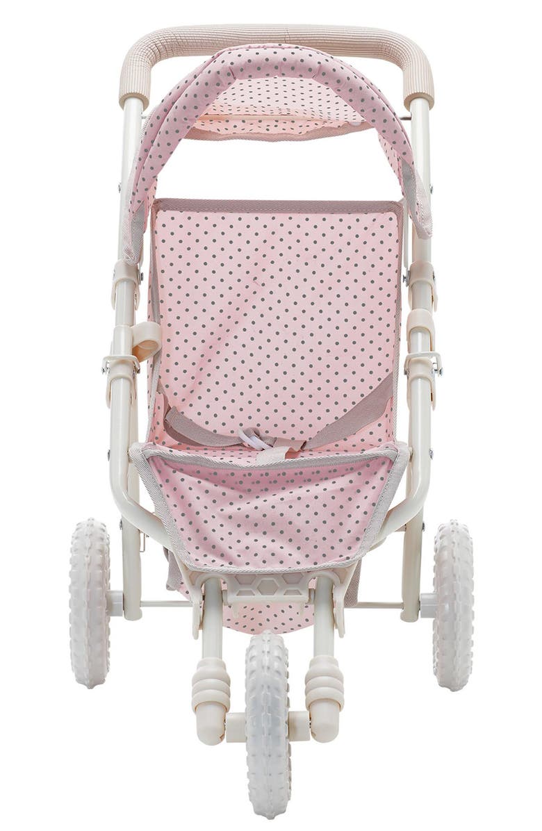 Teamson Kids Olivia's Little World Baby Doll Jogging Stroller, Alternate, color, Pink
