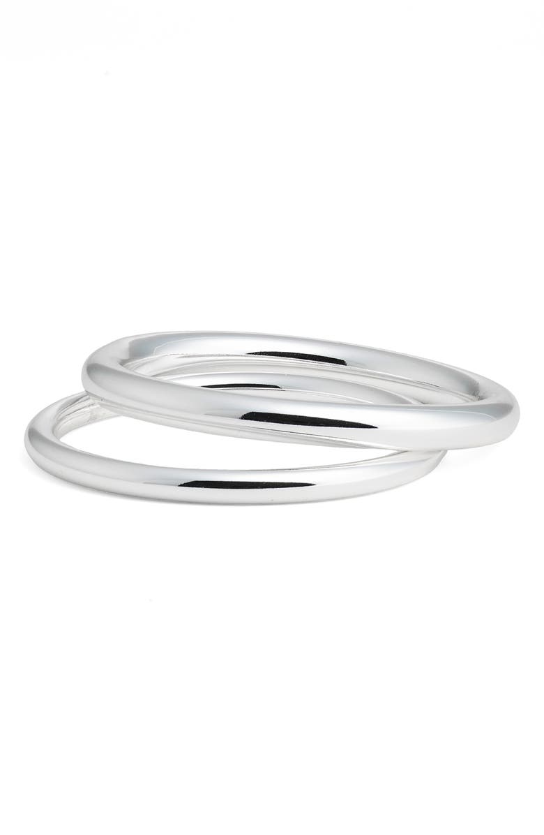 Nordstrom Set of 2 Tubular Bangles, Main, color,